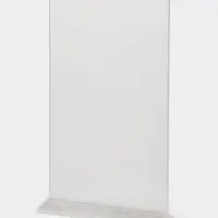 Двухсторонняя подставка А4, оргстекло 2 мм, 21×6.5×32.5 см, В ЗАЩИТНОЙ ПЛЁНКЕ