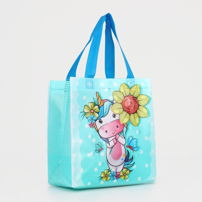 Сумка детская без застежки, цвет голубой Сумка детская без застежки, цвет голубой