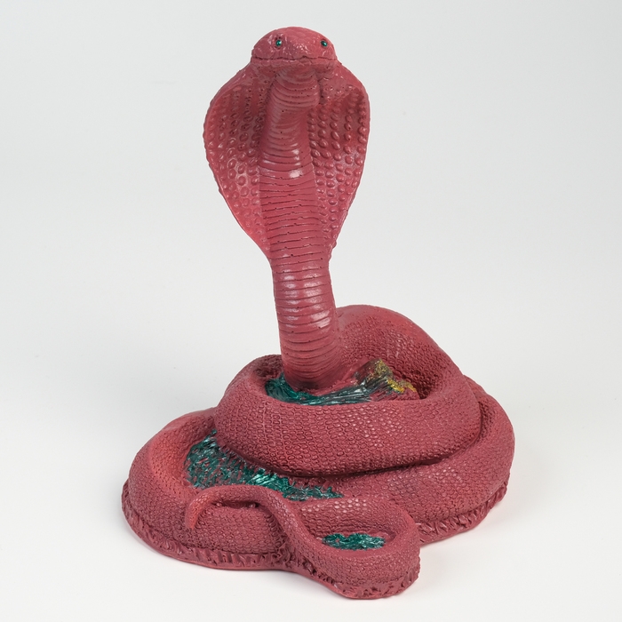 Фигура Фигура "Кобра малая" бургунди, 20 см