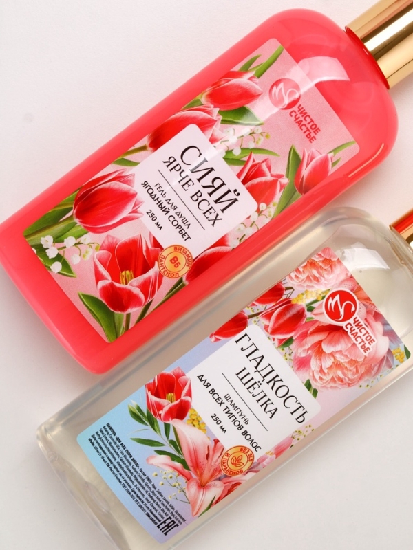 Набор Набор "Самой лучшей", гель для душа и шампунь для волос,2х250