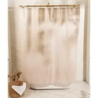Штора для ванной &laquo;Софт Мист&raquo;, с люверсами, 180&times;180 см, полиэстер, бежевая