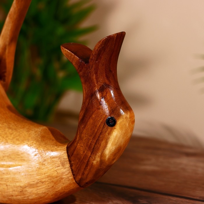 Подставка под бутылку  Подставка под бутылку "Уточка" дерево 25х10х20 см