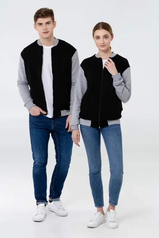 Бомбер College черный, размер XL Бомбер College черный, размер XL