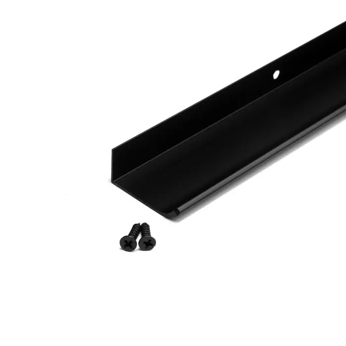 Ручка торцевая CAPPIO RT002BL, L=500 мм, м/о 288 мм, цвет черный, 4 шт.
