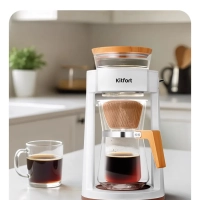 Портативная кофеварка-пуровер КТ-7573 - 0.35 л Портативная кофеварка-пуровер КТ-7573 - 0.35 л