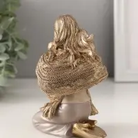 Фигурка полистоун &laquo;Мама с малышом, укутанные в шарф&raquo;, 8.5&times;6.5&times;12 см