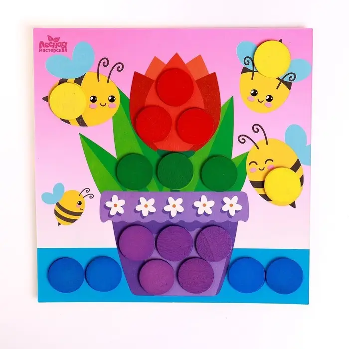 Весёлые кружочки Лесная мастерская &laquo;Изучаем животных&raquo;