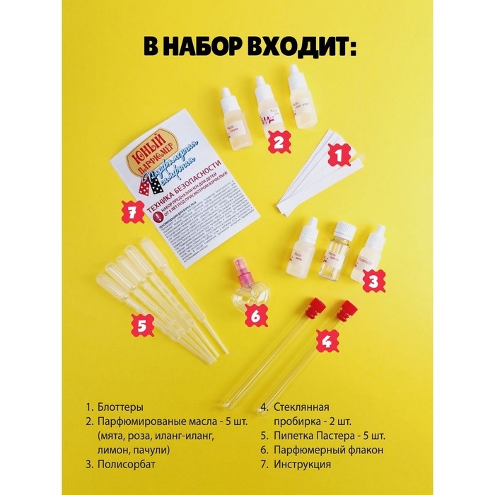 Набор для создания духов «Парфюмерная симфония. Хип-хоп» Набор для создания духов «Парфюмерная симфония. Хип-хоп»