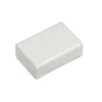 Набор ластиков 4 штуки, прямоугольные, белые, в пленке