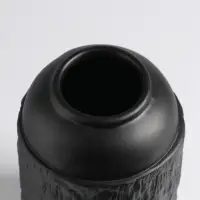 Ваза для цветов &laquo;Дульчи&raquo;, 19.5&times;11 см, керамика, чёрная