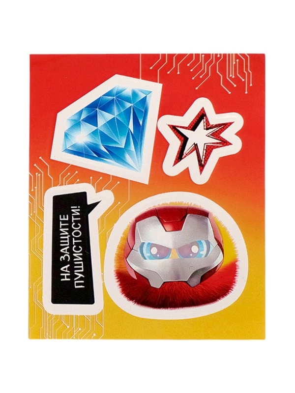 Мягкая игрушка «Лупоглазики. Плюшевые мстители: Броне-пух» Мягкая игрушка «Лупоглазики. Плюшевые мстители: Броне-пух»