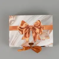 Коробка складная &laquo;Золотой бант&raquo;, 16,5 х 12 х 5 см