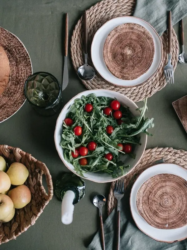 Тарелка глубокая Magistro Wood, 1.95 л, d=23.5 см, фарфор, коричневая