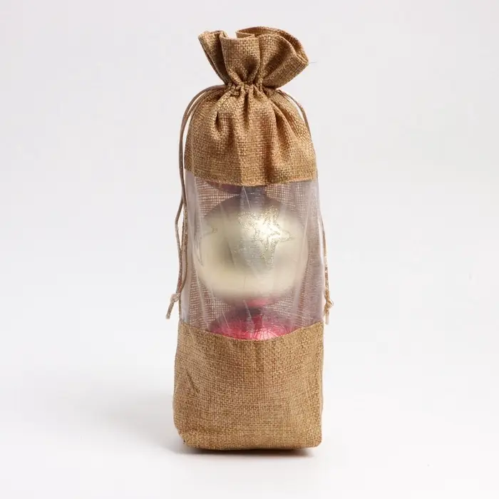 Льняной мешочек для хранения украшений, подарков, трав, 15&times;30 см, набор из 3 штук