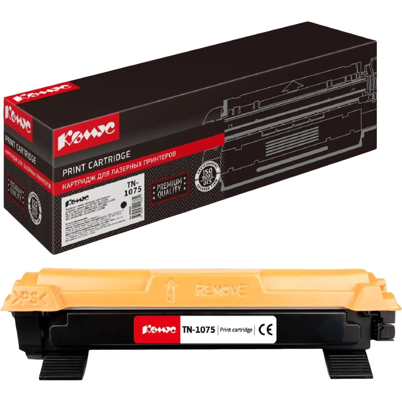 Картридж лазерный Комус TN-1075 чер. для Brother HL-1110/1112