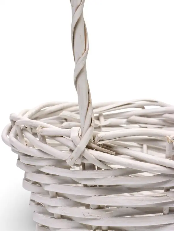 Набор корзин 2 шт, 27х77х17, 19х19х13,  лоза белый