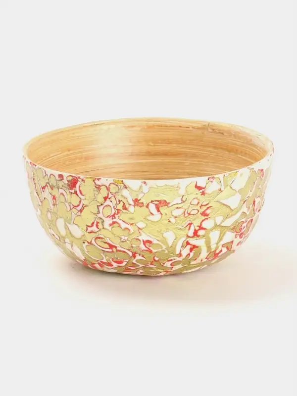 Миска, 10&times;10&times;5 см, бамбук