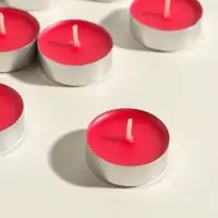 Набор свечей ароматических чайных &laquo;Гуава и клубника&raquo;, 9 шт.