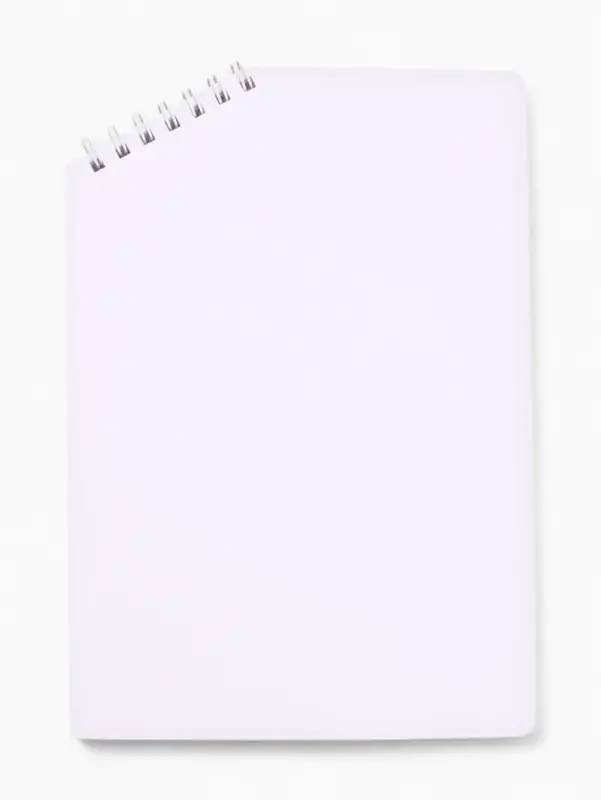 Блокнот А5, 50 л. На скошенном гребне. Белые листы. "Слушай сердце"