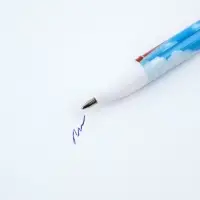 Ручка пластик с колпачком &laquo;23 Февраля&raquo;, синяя паста 0.5 мм