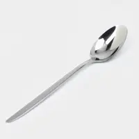 Набор столовых ложек Magistro Flow, 20.7 см, 6 шт., толщина 3 мм, нержавеющая сталь, серебристый