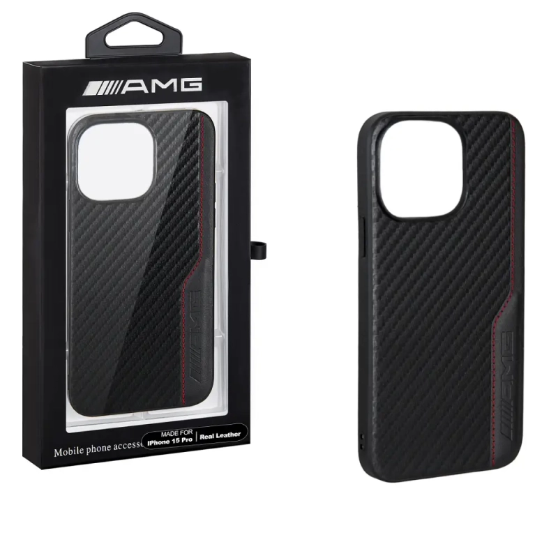 Чехол iPh 15 Pro AMG BLS Чехол iPh 15 Pro AMG BLS