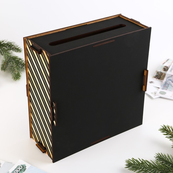 Копилка новогодний подарок новогодняя «Новый год: На исполнение желаний» , на Новый год, 18.5 х 18.5 см Копилка новогодний подарок новогодняя «Новый год: На исполнение желаний» , на Новый год, 18.5 х 18.5 см