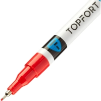 Маркер лаковый Topfort Industrial 1 мм красный
