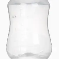 Бутылочка для кормления малыша M&B, классическое горло, от 0 мес., 150 мл., белая