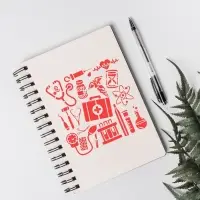 Трафарет пластик "Медицина" 13х13 см