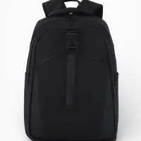 Рюкзак, 27*13*38,5 см, 2 отд 3н/карм, Комби, Водонепрон. дно, черный