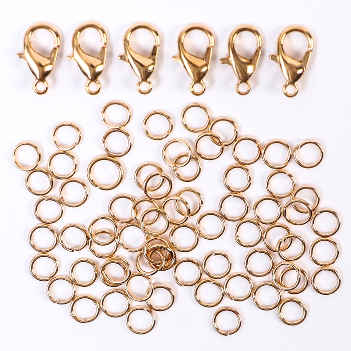 Набор для создания украшений, набор 24 цвета,1 шт. — 3 мм, 400 букв, леска, фурнитура, ножницы Набор для создания украшений, набор 24 цвета,1 шт. — 3 мм, 400 букв, леска, фурнитура, ножницы