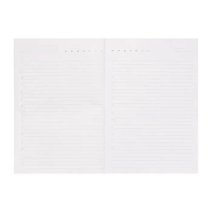 Ежедневник недатированный A5, 160 листов, Attomex.Regent, твёрдая обложка из бумвинила с поролоном, ляссе, блок 70 г/м2, синий Ежедневник недатированный A5, 160 листов, Attomex.Regent, твёрдая обложка из бумвинила с поролоном, ляссе, блок 70 г/м2, синий