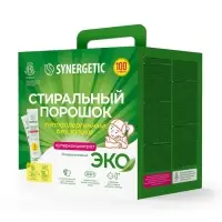 Порошок для стирки SYNERGETIC, универсальный, 100 стирок