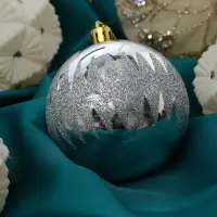 Ёлочные шары набор 9 шт. &laquo;Флурри&raquo;, d=8 см