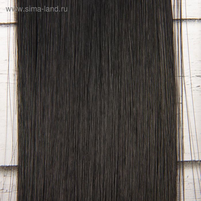 Волосы - тресс для кукол «Прямые» длина волос: 25 см, ширина: 100 см, цвет № 1 Волосы - тресс для кукол «Прямые» длина волос: 25 см, ширина: 100 см, цвет № 1
