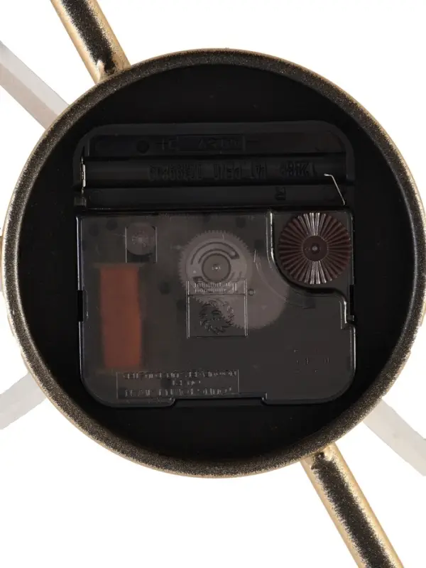 Часы настенные интерьерные &laquo;Ектон&raquo;, серия: Лофт, металл, бесшумные, плавный ход, d=59 см, от батарейки 1&times;АА