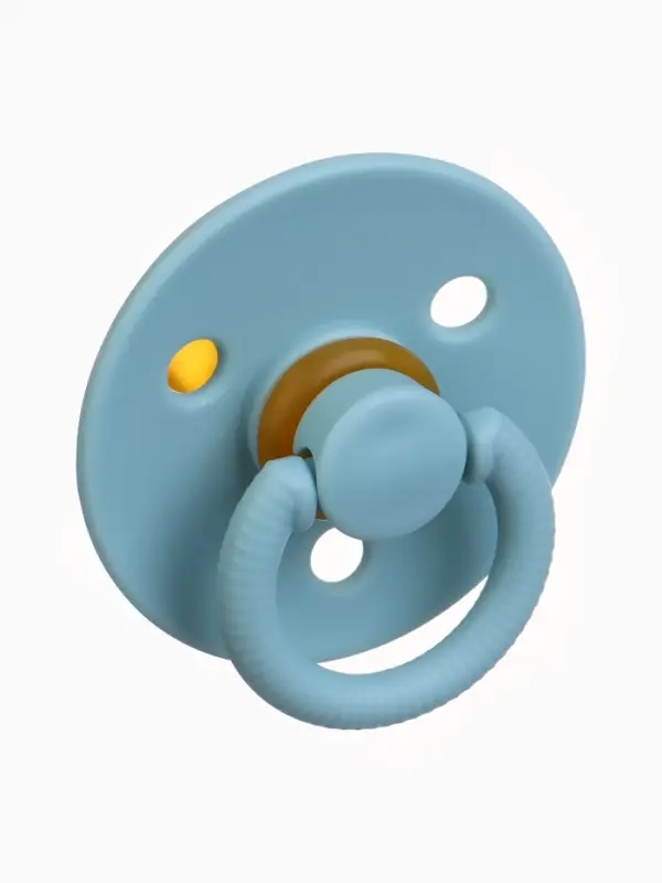 Набор классических пустышек, 2 шт., латекс, серо-синий/серый, в контейнере, от 0 мес., M&B   1088492 Набор классических пустышек, 2 шт., латекс, серо-синий/серый, в контейнере, от 0 мес., M&B   1088492