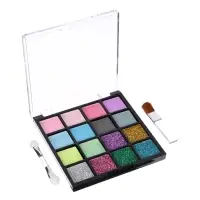 Тени для век для девочки, с кистью, аппликатором