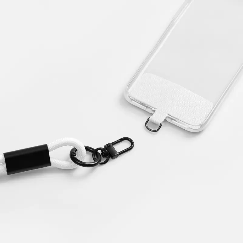 Кабель-ланьярд energyFlex Power Delivery 60 Вт, белый