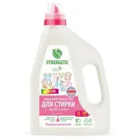 Гель для стирки цветного белья Synergetic, концентрат, 1.5 л