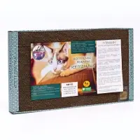 Домашняя когтеточка-лежанка для кошек, 56&times;30 см, гофрокартон