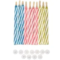 Набор свечей незадуваемые для торта, 10 шт., Человек-Паук Набор свечей незадуваемые для торта, 10 шт., Человек-Паук