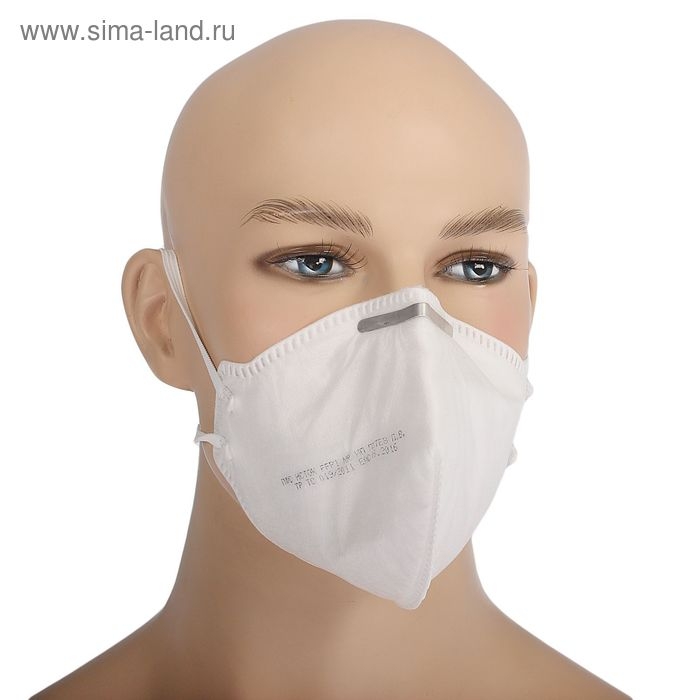 Полумаска фильтрующая складная  FFP1  в индивидуальной упаковке Полумаска фильтрующая складная  FFP1  в индивидуальной упаковке