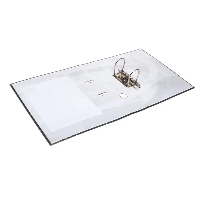 Папка-регистратор 75 мм, А4, эконом мрамор, черная, МИКС Папка-регистратор 75 мм, А4, эконом мрамор, черная, МИКС