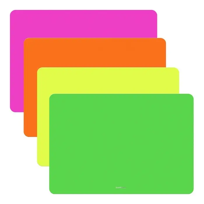 Доска для лепки пластиковая А4 ErichKrause Matt Neon, МИКС