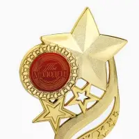 Кубок &laquo;Ты молодец&raquo;, наградная фигура, золото, пластик, 16.5&times;8 см