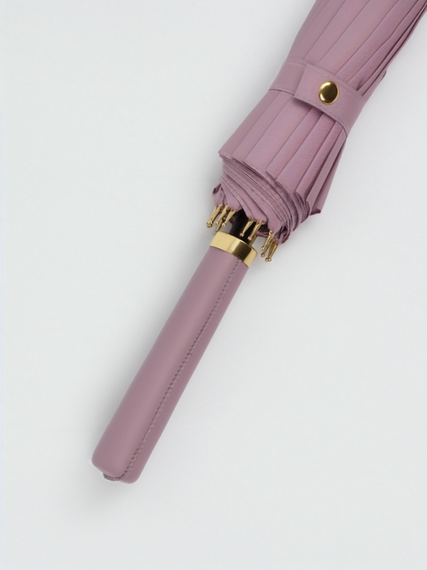 Зонт полуавтоматический «Однотон», 16 спиц, R = 51/60 см, D = 120 см, цвет розовый Зонт полуавтоматический «Однотон», 16 спиц, R = 51/60 см, D = 120 см, цвет розовый