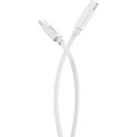 Кабель USB PERO DC-08 PD Type-C to Type-C, 1m, White