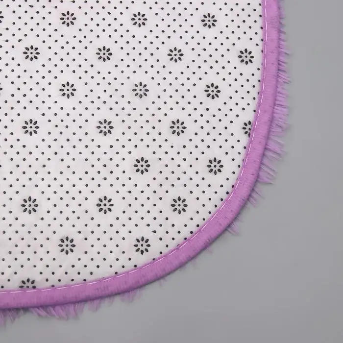 Коврик для ванной и туалета Доляна «Пушистик», 40×60 см, цвет сиреневый Коврик для ванной и туалета Доляна «Пушистик», 40×60 см, цвет сиреневый